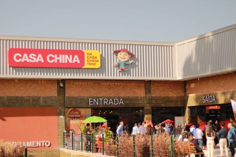 Fachada CASA CHINA DAS AMÉRICAS