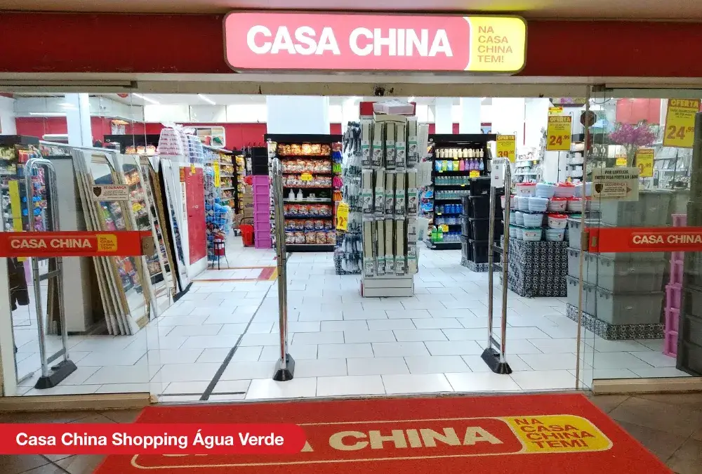 Fachada CASA CHINA SHOPPING ÁGUA VERDE